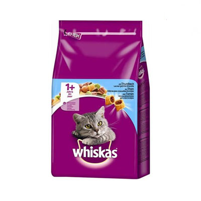 غذای خشک گربه ادالت ویسکاس طعم ماهی (Whiskas® Cat food Adult Fish) با وزن 1.4 کیلوگرم
