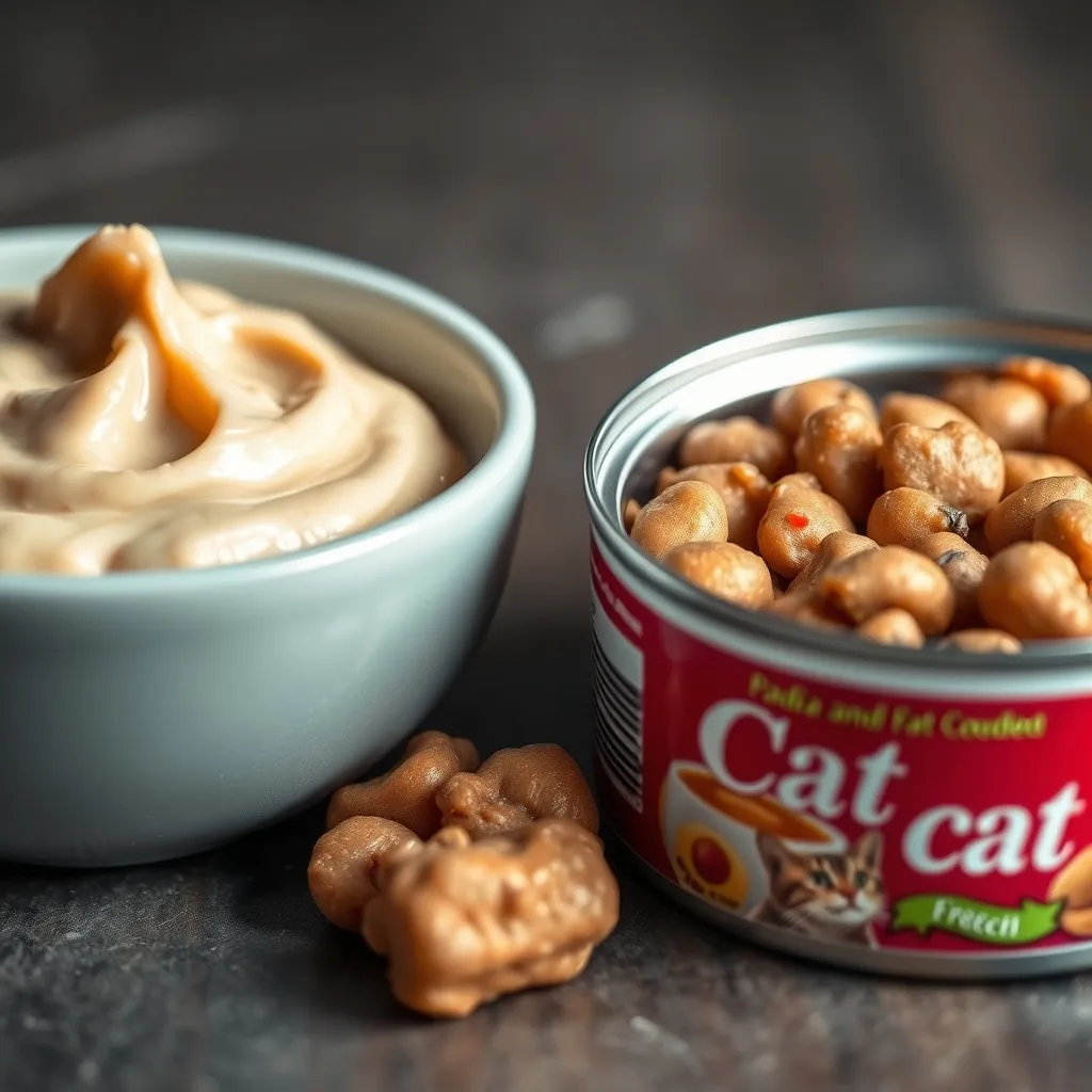 تفاوت پوچ گربه و کنسرو گربه