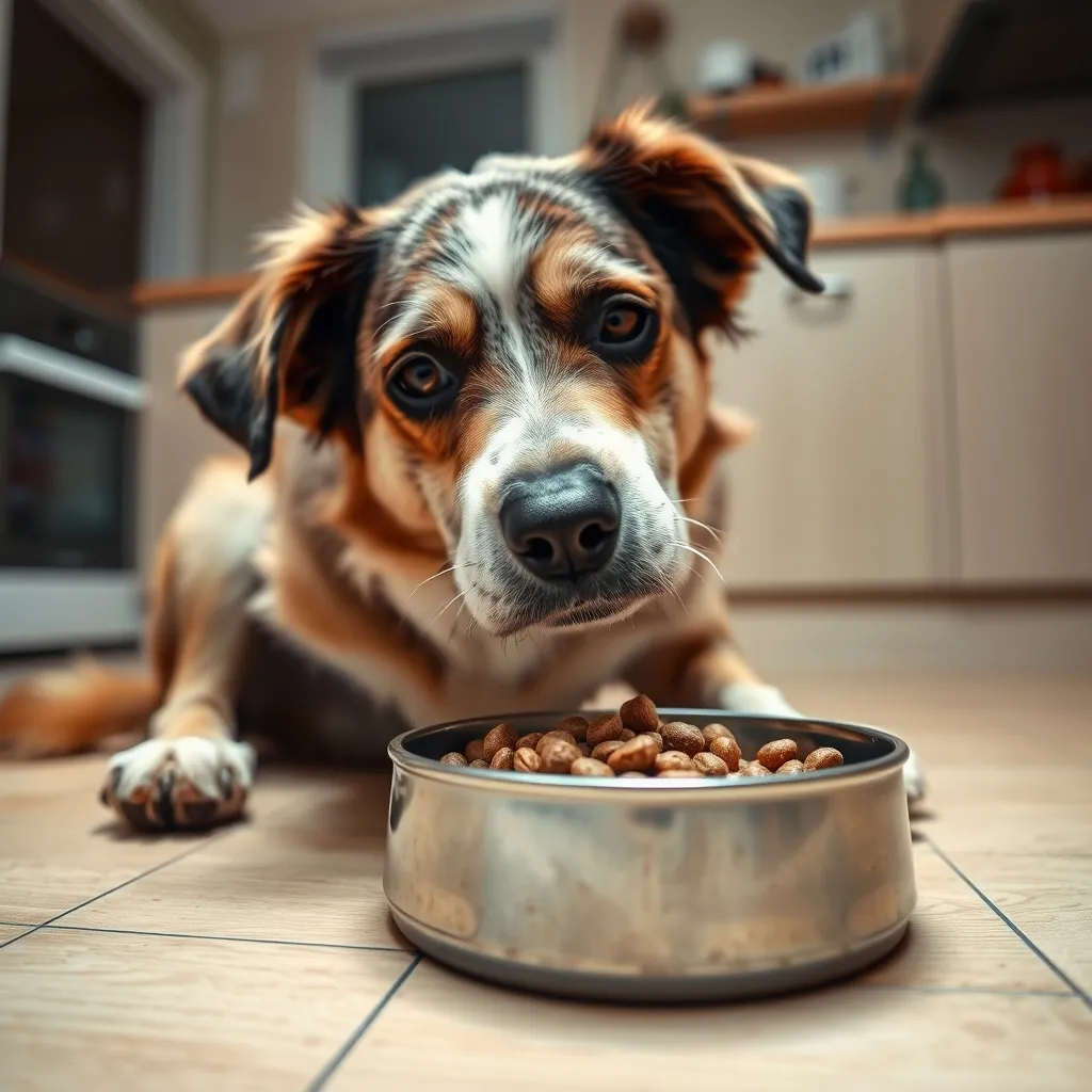 علت بی اشتهایی سگ