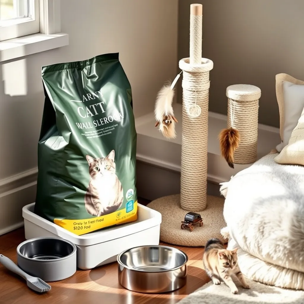 لوازم ضروری برای نگهداری گربه