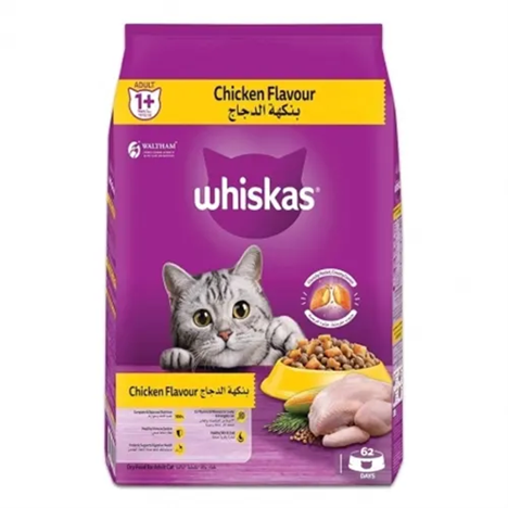 غذای خشک گربه جونیور ویسکاس با طعم مرغ