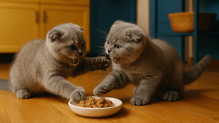 تفاوت غذای خشک گربه و غذای مرطوب گربه