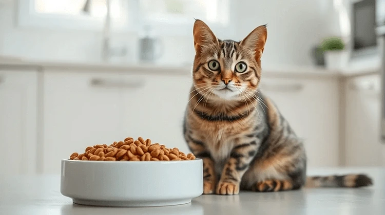 میزان غذای گربه در روز