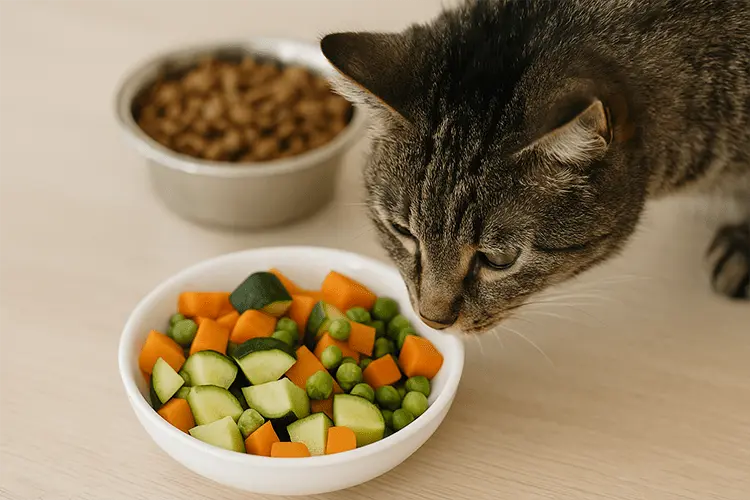 میوه‌ها و سبزیجات مجاز برای گربه‌