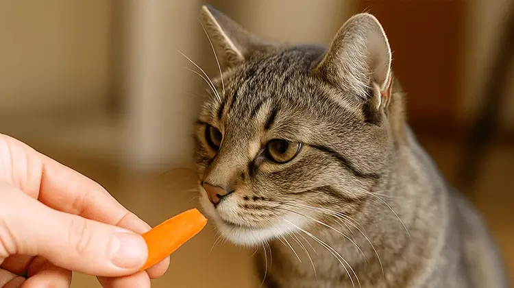 هویج برای گربه