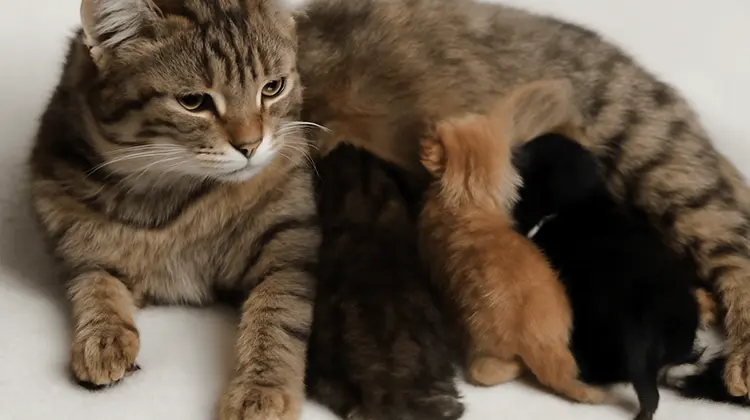 تهیه شیر خشک خانگی بچه گربه